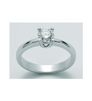 Anello Miluna Donna in Oro bianco Diamante 0.10 Ct LID1928-D10 - LID1928-D10